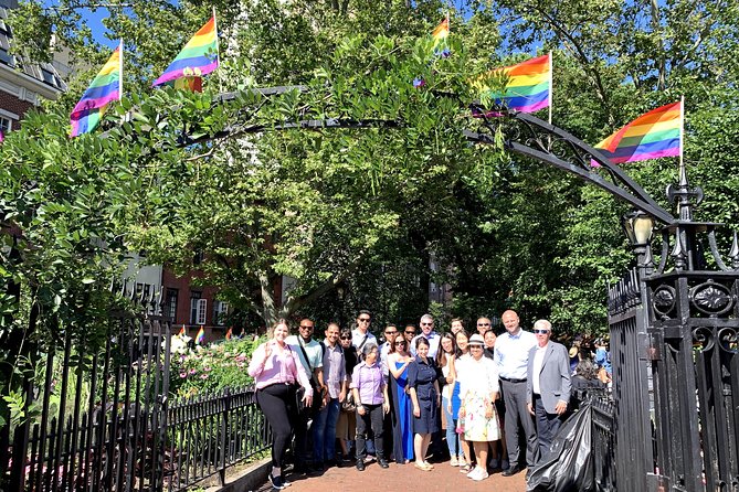 Pride Tours NYC's LGBTQ Historical Walking Tour - Gay Street and the stories behind a street sign