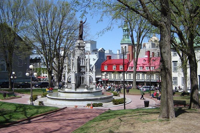 Quebec City Walking Tour - Seminary Courtyard and a Step Back in Time