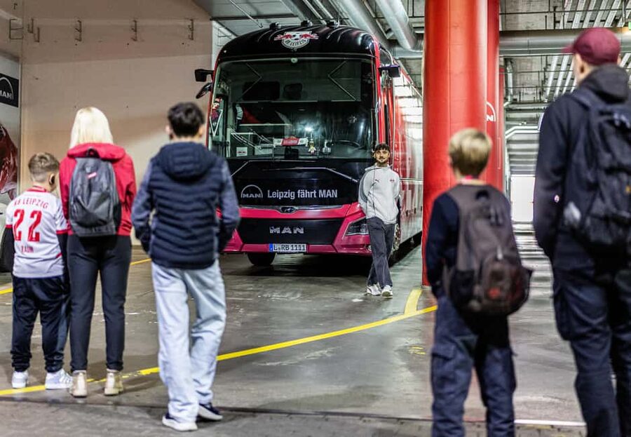 Red Bull Arena Leipzig: Stadium Access & Guided Walking Tour - Starting at the old north main building