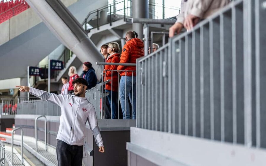 Red Bull Arena Leipzig: Stadium Access & Guided Walking Tour - Walking the tunnel and reaching the pitch