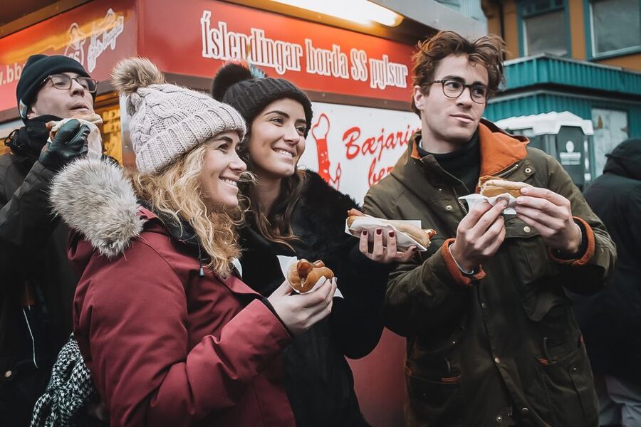 Reykjavik: Guided Foodie Walking Tour with 6 Tastings - Starting at Harpa and meeting your guide