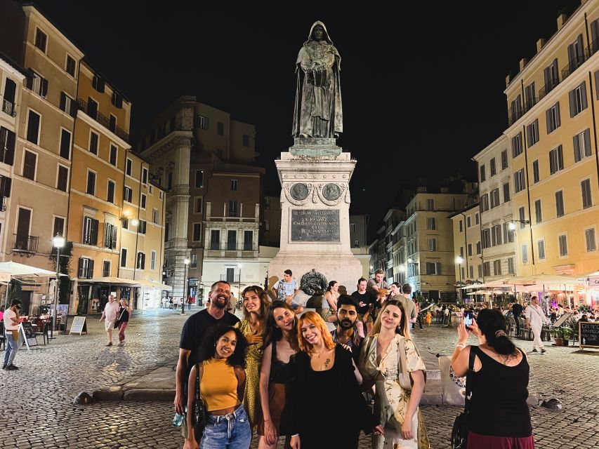 Rome: Haunted City Night Walking Tour - The Fountain of the Mask and Rome’s unusual details