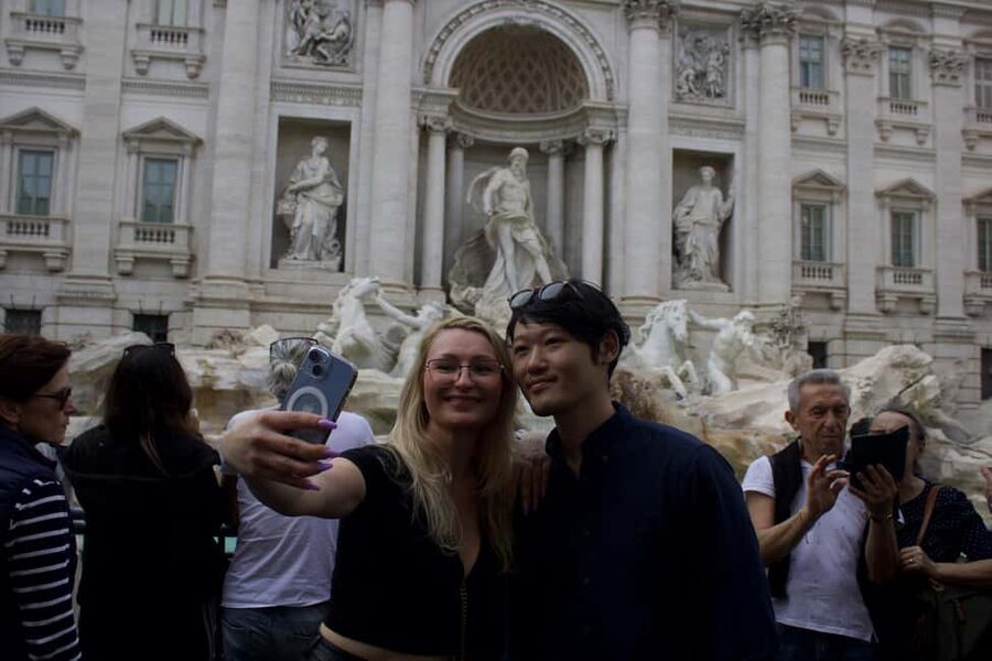 Rome Highlights & Hidden Gems Guided Walking Tour - Trevi Fountain after dark