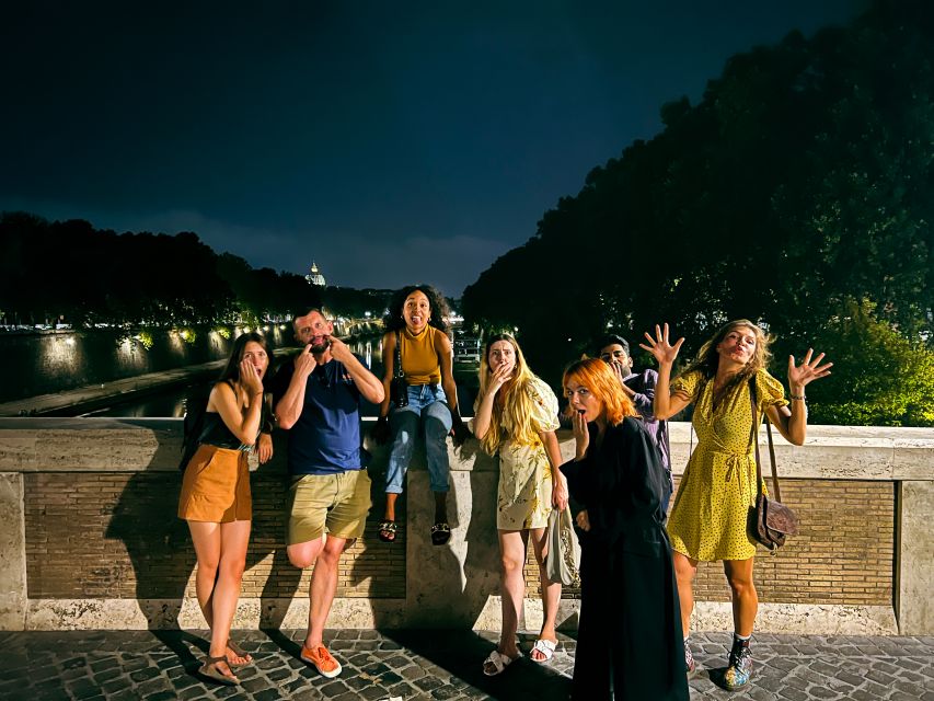 Rome: Paranormal Night Walking Tour & Secret Backstreets - Finishing at Castel Sant’Angelo