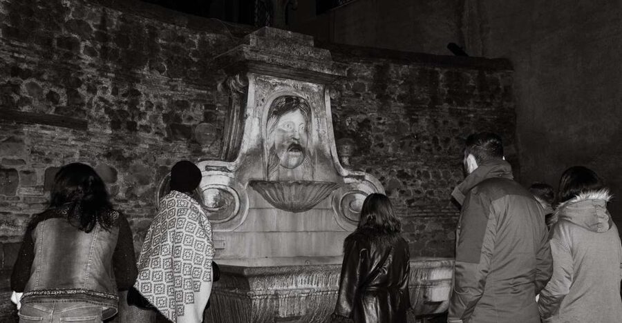 Rome: Paranormal Night Walking Tour & Secret Backstreets - Piazza Farnese and Rome’s polished surface