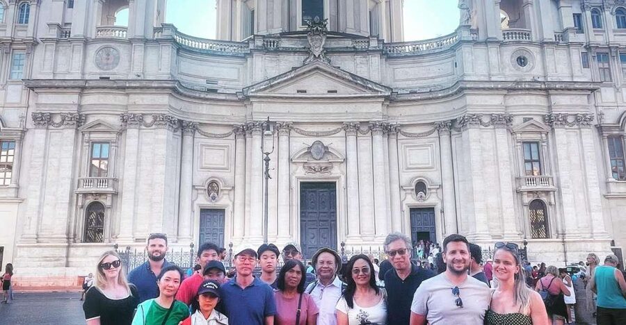 Rome: Piazza del Popolo and City Sights Free Walking Tour - Walking toward Castel Sant’Angelo