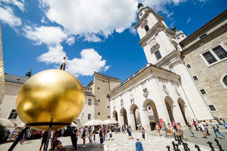 Salzburg: Old Town, Mozart, & Mirabell Gardens Walking Tour - Salzburg Cathedral and the city’s religious center
