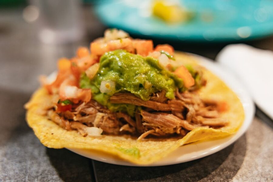 San Diego: Old Town Tequila and Tacos Walking Food Tour - Food stop two: local flavor with a little uncertainty