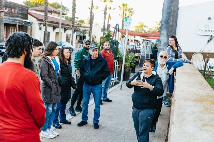 San Diego: Old Town Tequila and Tacos Walking Food Tour - Food stop three and the drink question