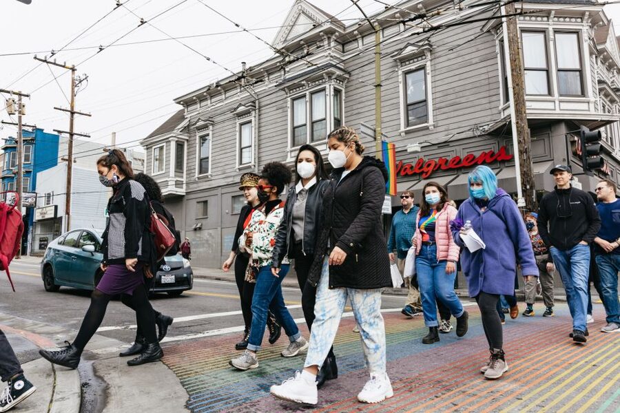 San Francisco: Castro LGBTQ Walking Tour - Pausing at Pink Triangle Park and Memorial