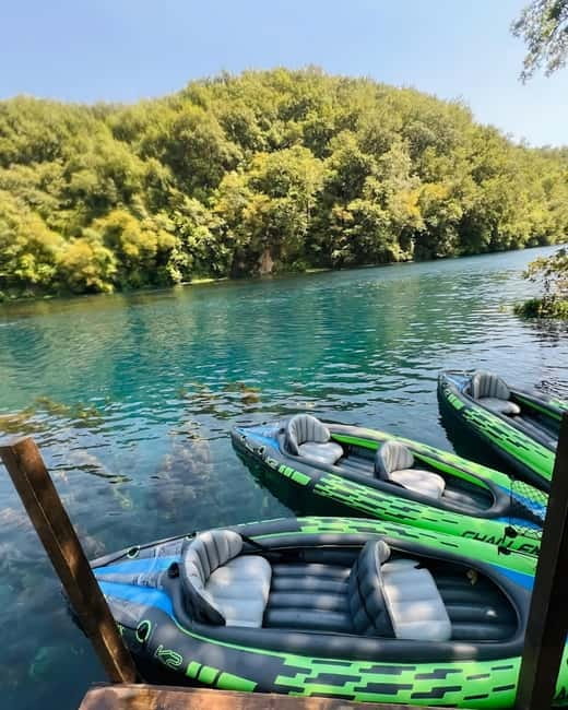 Sarande: Blue Eye Kayak and walking tour & Lekursi Castle - Key points at a glance