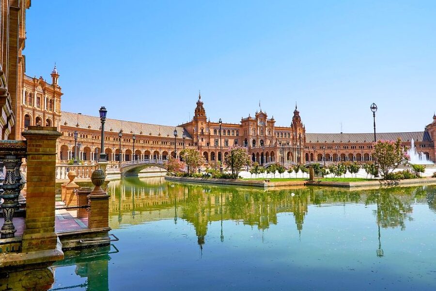Seville: Small-Group City Highlights Walking Tour - Plaza de España makes a memorable finish