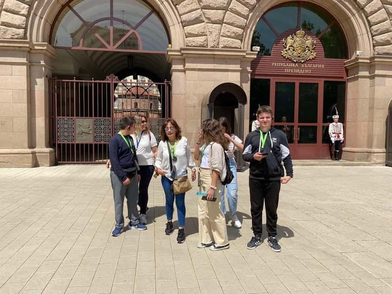 Sofia: City Monuments Guided Walking Tour with Audio Guide - St. George Rotunda and the final approach