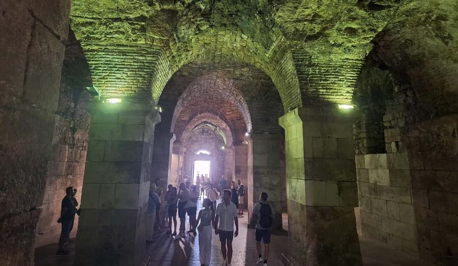 Split: City Walking Tour w/ Game of Thrones Locations - Peristyle, Vestibul, and the imperial center