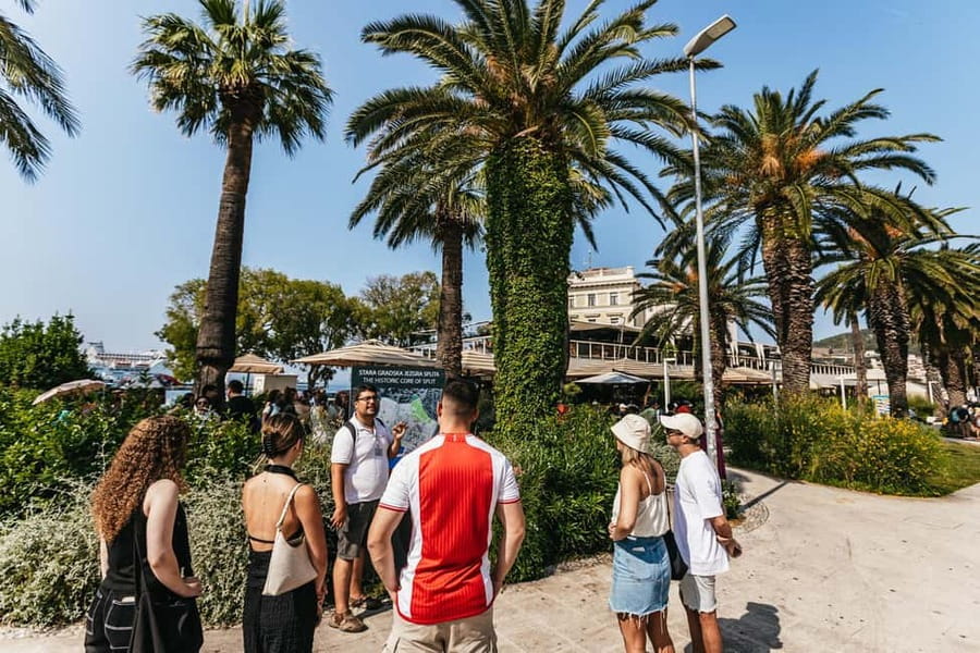 Split: Diocletian Palace & Old Town Guided Walking Tour - The Palace Cellars and Peristyle Courtyard