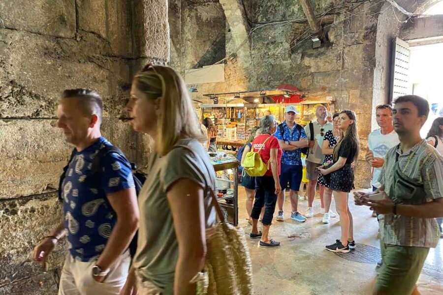 Split: Diocletian Palace & Old Town Guided Walking Tour - Cathedral of St. Domnius and the Former Mausoleum