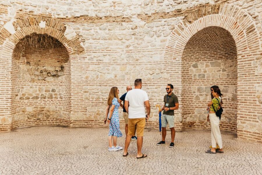 Split: Old Town and Diocletian Palace Walking Tour - The Riva, Marjan Hill, and the Adriatic