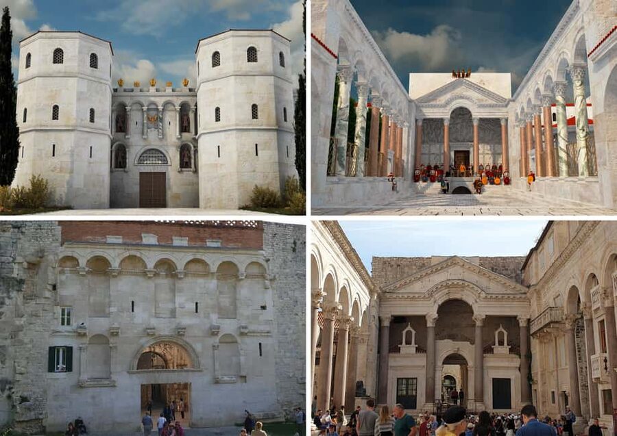 Split: Walking tour of Split with a 'Magister' of History - The Vestibule, Triklinij, and the emperor’s private quarters