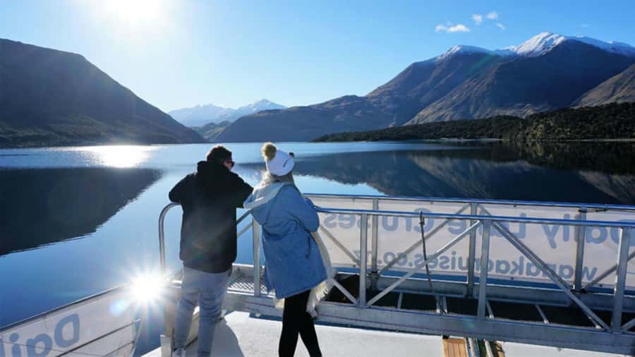 Stevensons Island 2-Hour Cruise and Nature Walk - Meeting the catamaran beside Wanaka’s old jetty