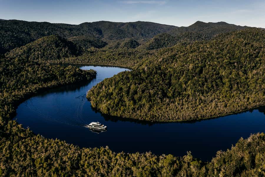 Strahan: Gordon River Cruise with Lunch & Sarah Island Walk - Hells Gates: where the harbour meets the Southern Ocean