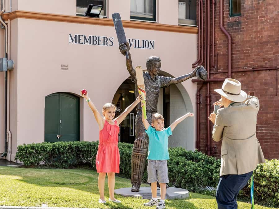 Sydney Cricket Ground (SCG) and Museum Walking Tour - Walking onto the field of play