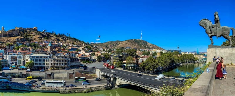 Tbilisi: City Highlights Guided Walking Tour - Europe Square, Rike Park, and the Bridge of Peace