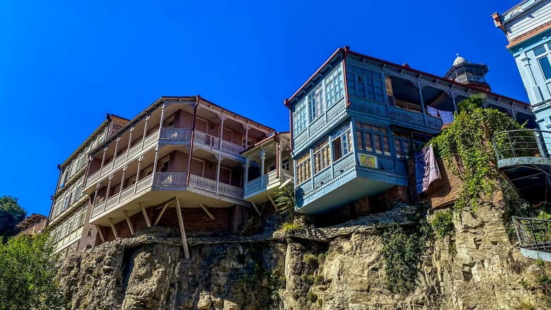 Tbilisi: City Highlights Guided Walking Tour - The cable car and Mother of Georgia viewpoint