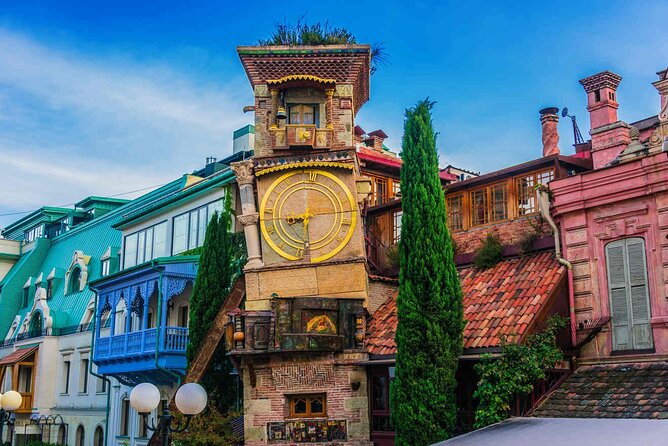 Tbilisi:Evening Walking & Talking Tour with Wine & Boat Ride - Old Town lanes and Jan Shardeni Street