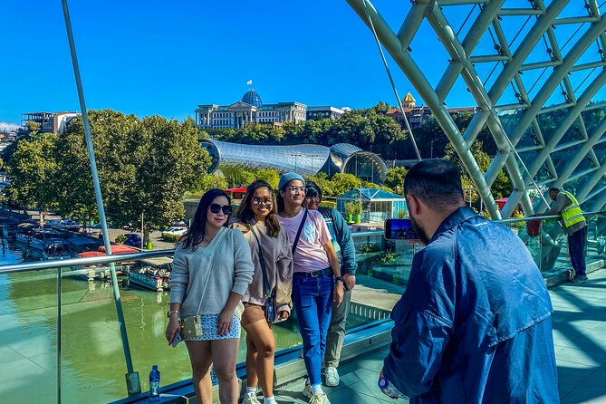 Tbilisi Walking Tour Including Cable Car and Traditional Bakery - Walking back through the historic center