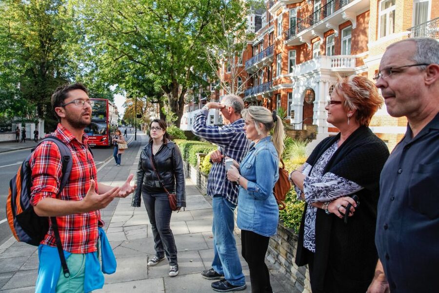 The Beatles London Walking Tour - Wardour Street and the West End film locations