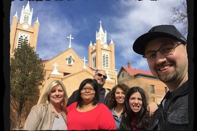 The Original 8pm Ghost Tour of Old Town Albuquerque - since 2001 - Stop 5: Old Town Poco a Poco Plaza