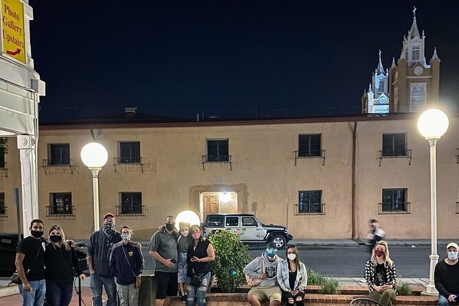 The Original 8pm Ghost Tour of Old Town Albuquerque - since 2001 - Stop 1: Old Town Basket and Rug Shop