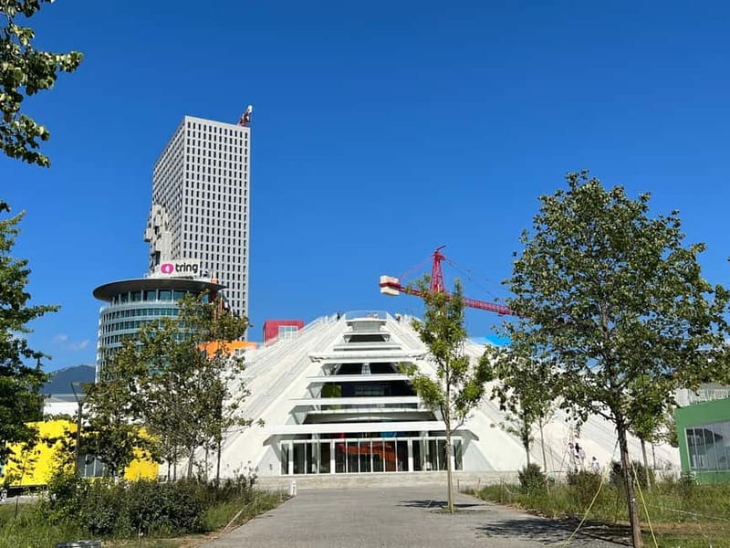Tirana: Express Walking Tour with a Guide - The Pyramid, the tour’s most memorable finish