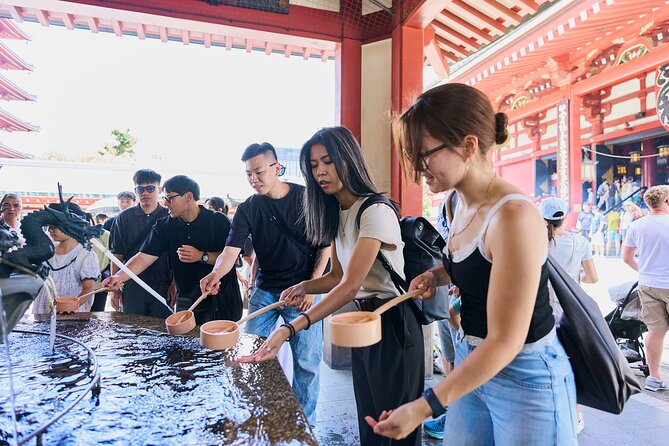 Tokyo: Asakusa & Sensoji ー Oldest Temple Walking Tour (2hrs) - Matcha sweets at Kaminari Issa