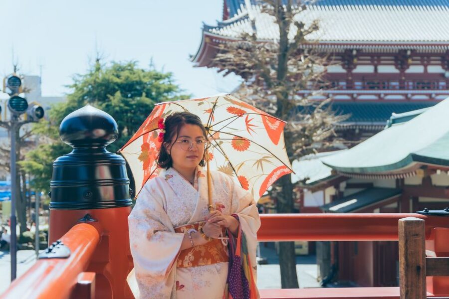 Tokyo: Kimono Dressing, Walking, and Photography Session - The value of $67