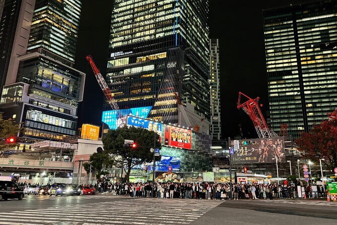 Tokyo: Shibuya Highlights Walking Tour & Secret View Spot - Crossing Shibuya’s famous intersection