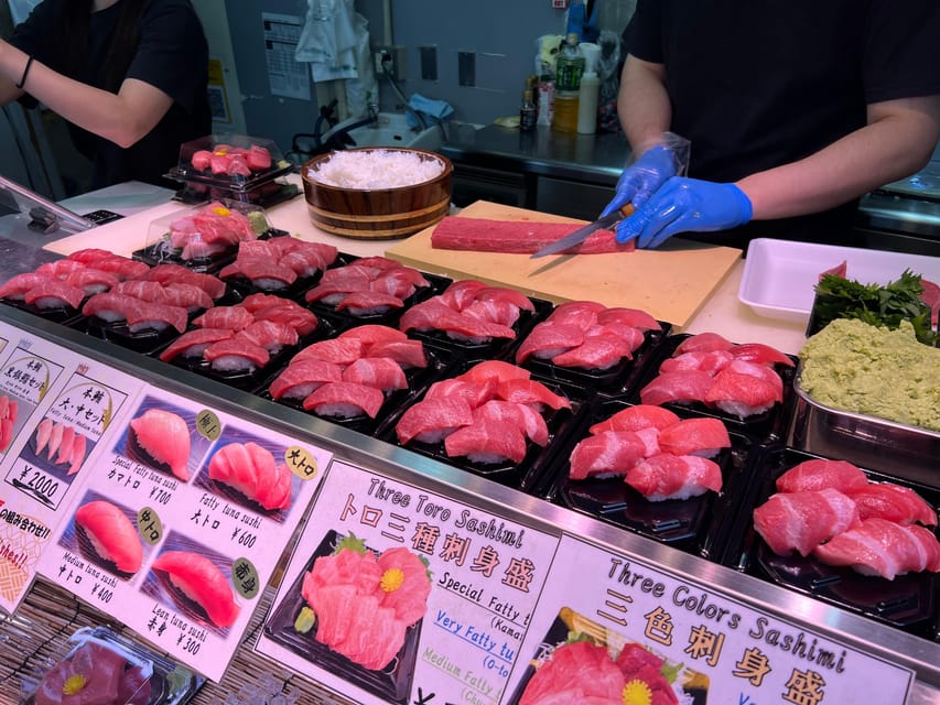 Tokyo: Tsukiji Fish Market Guided Walking Tour - Meeting your guide beside Tsukiji Station