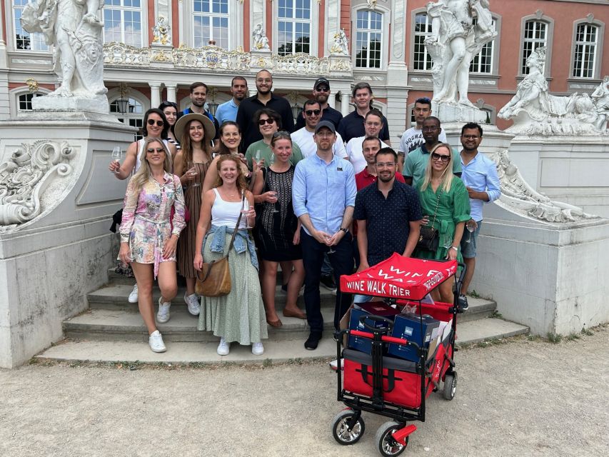 Trier: Guided City Walk with Wine Tasting - Kaiserthermen and the Forum Baths