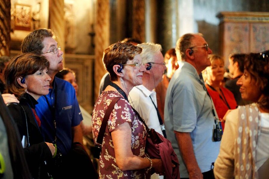 Venice: Walking tour, Doge Palace, & St. Mark's Basilica - Entering the Doge’s Palace