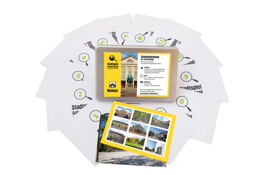 Weimar: Scavenger Hunt Self-Guided Walking Tour - Shipping or pickup in Weimar