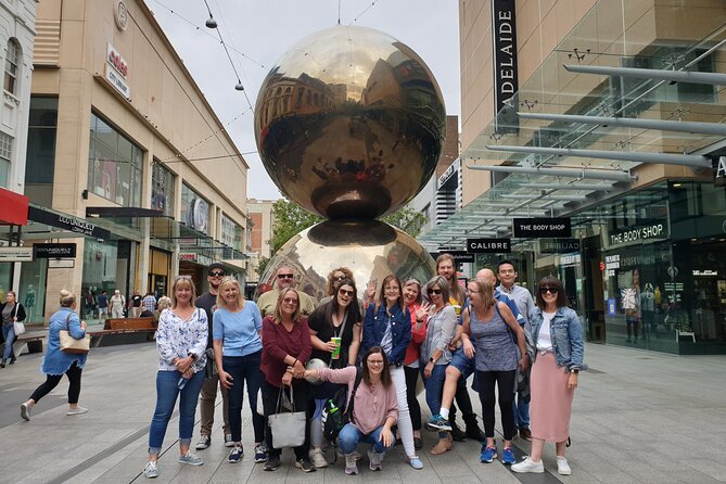 Welcome to Adelaide Walking Tour - The Mall’s Balls and Adelaide’s public art