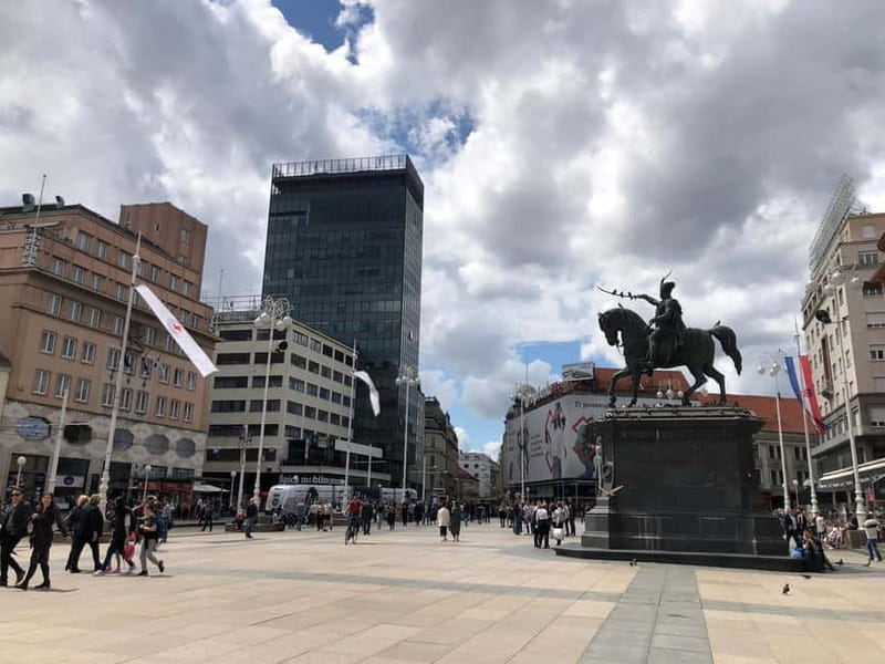 Zagreb: City and WWII Tunnels Walking Tour - St. Mark’s Church and the Stone Gate